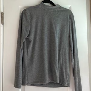 Mock Neck Long Sleeve Top
